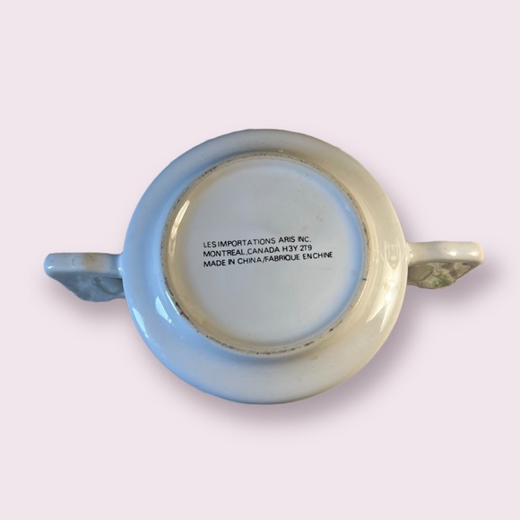 Retro Cow bowl with handles - Picture 2 of 2